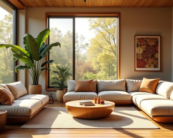 Formes organiques : la nouvelle vague déco alliant nature et sérénité