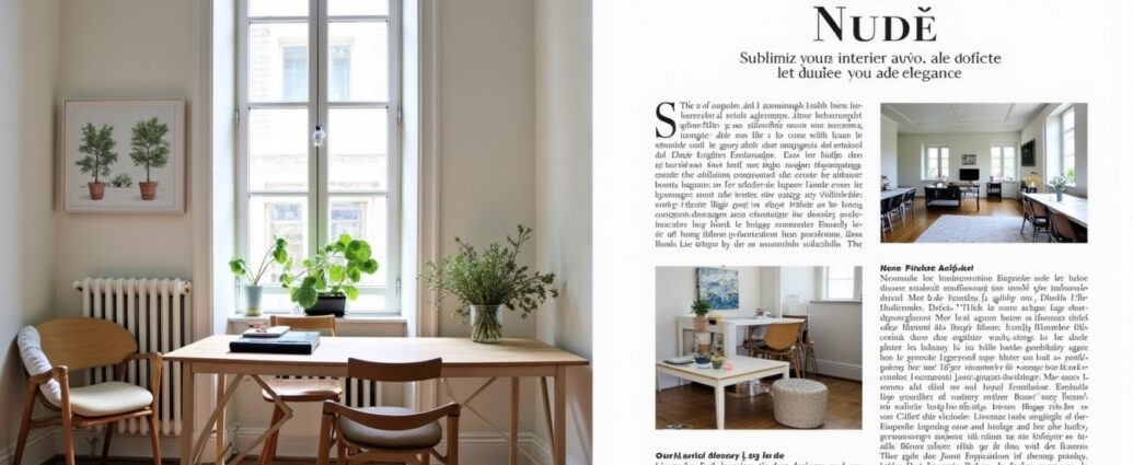 Déco Nude : Sublimez votre intérieur avec douceur, lumière et élégance