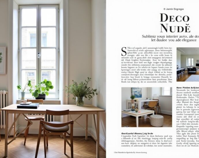 Déco Nude : Sublimez votre intérieur avec douceur, lumière et élégance